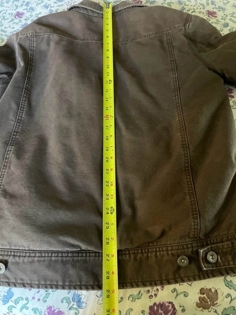 Woolrich Brown Bomber-Style Jacket - Picture 9 of 10